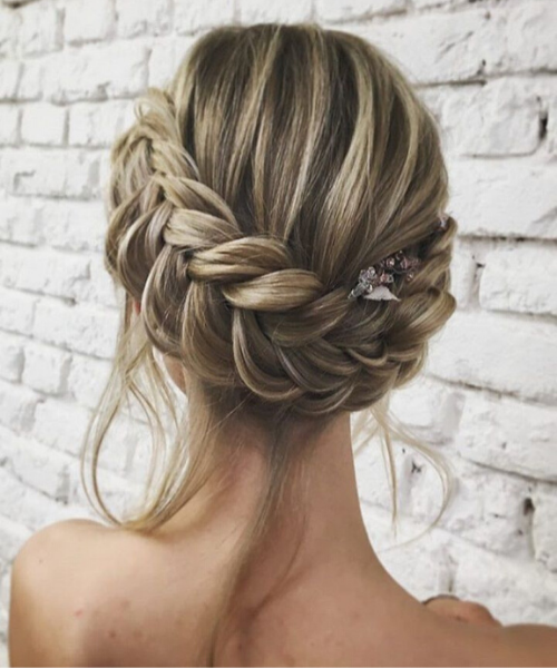 Peinados de boda para mujeres con poco pelo