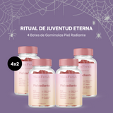 RITUAL DE JUVENTUD ETERNA - 4x2 gominolas piel radiante