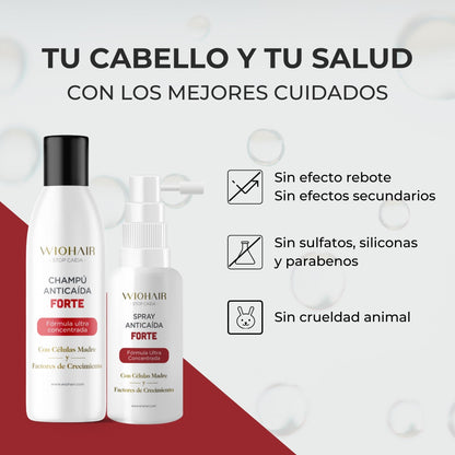 TRATAMIENTO DIARIO DE CAÍDA LEVE O MANTENIMIENTO - 1 Mes | CLUB ORO