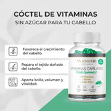 Vitaminas Capilares Sin Azúcar Sabor Menta - 60 gominolas