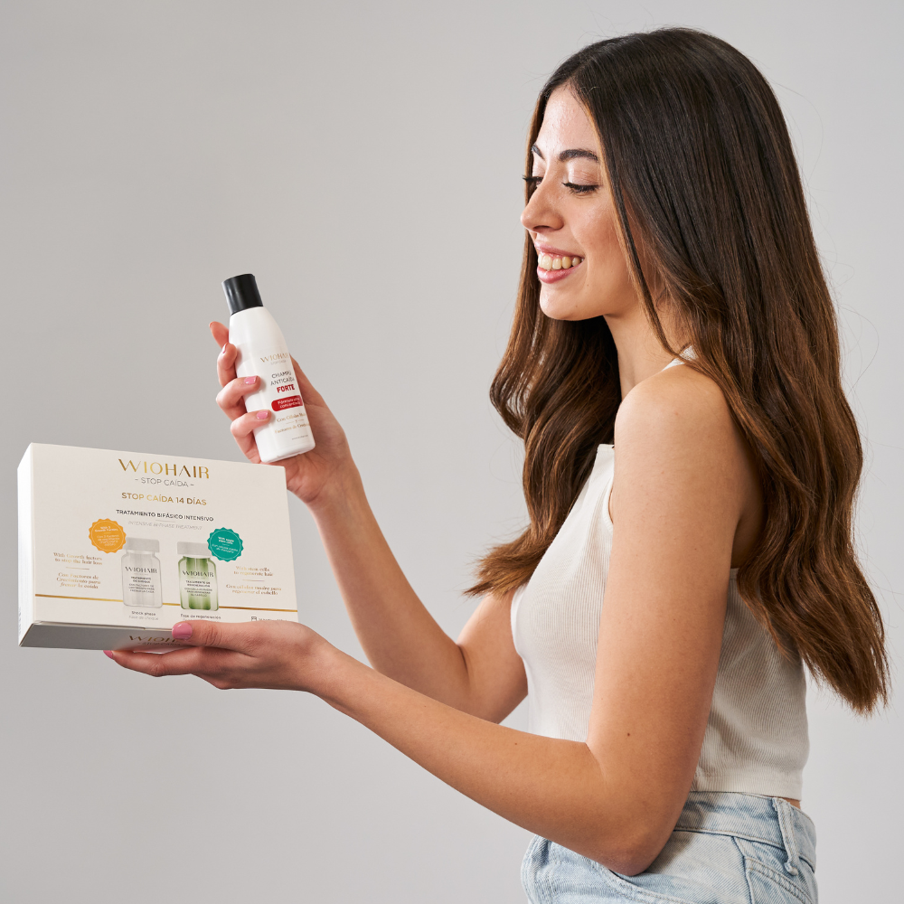 Tratamiento Anticaída de Choque - 1 Mes | EXCLUSIVO CLUB ORO