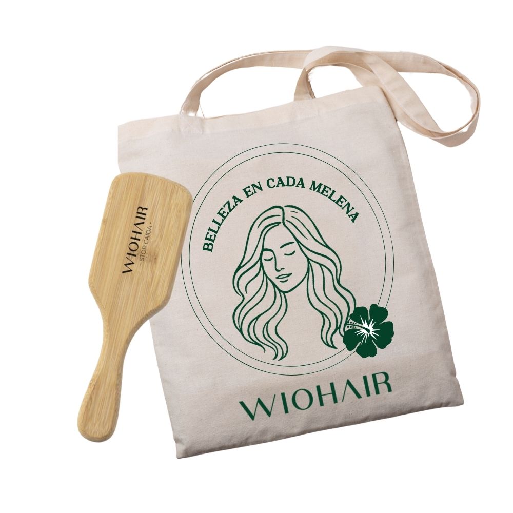 ¡DE REGALO! TOTE BAG + CEPILLO WIOHAIR