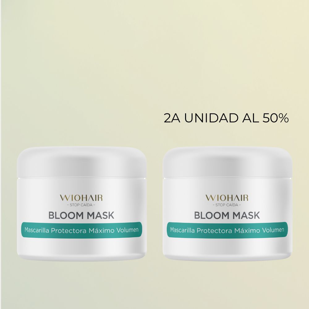 2a Unidad al 50% - Mascarilla BLOOM