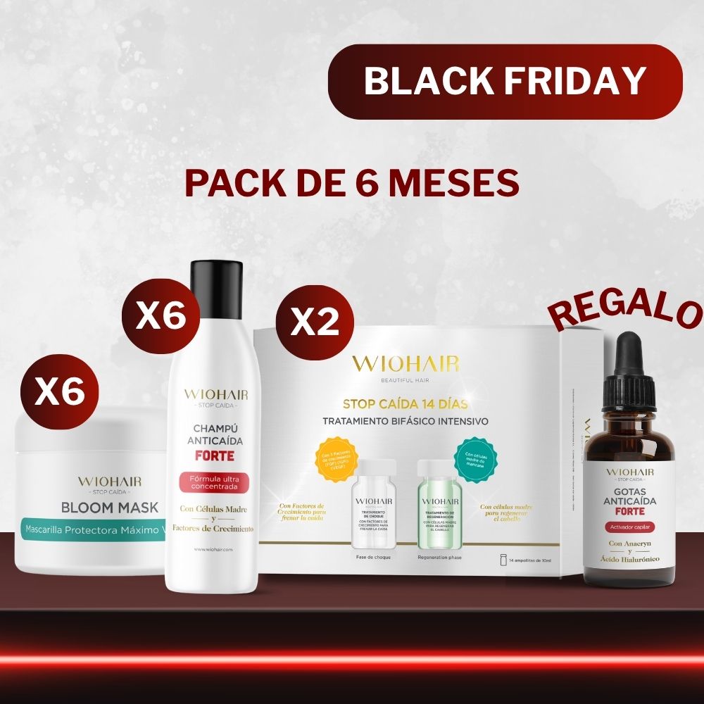 PACK CUIDADO CAPILAR 6 MESES - BLACK FRIDAY