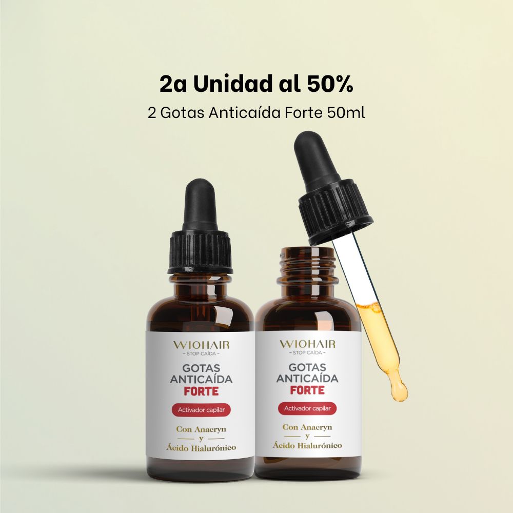 ¡50% DTO! 2a Unidad Gotas Anticaída Capilar