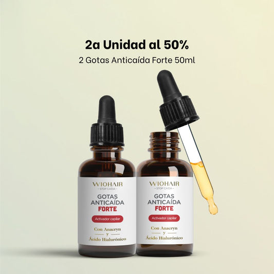 ¡50% DTO! 2a Unidad Gotas Anticaída Capilar