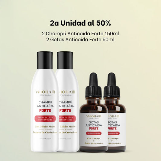 ¡50% DTO! 2a Unidad Tratamiento Caída Moderada