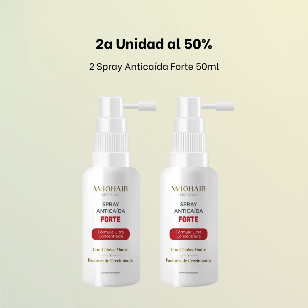 ¡50% DTO! 2a Unidad Spray Anticaída FORTE
