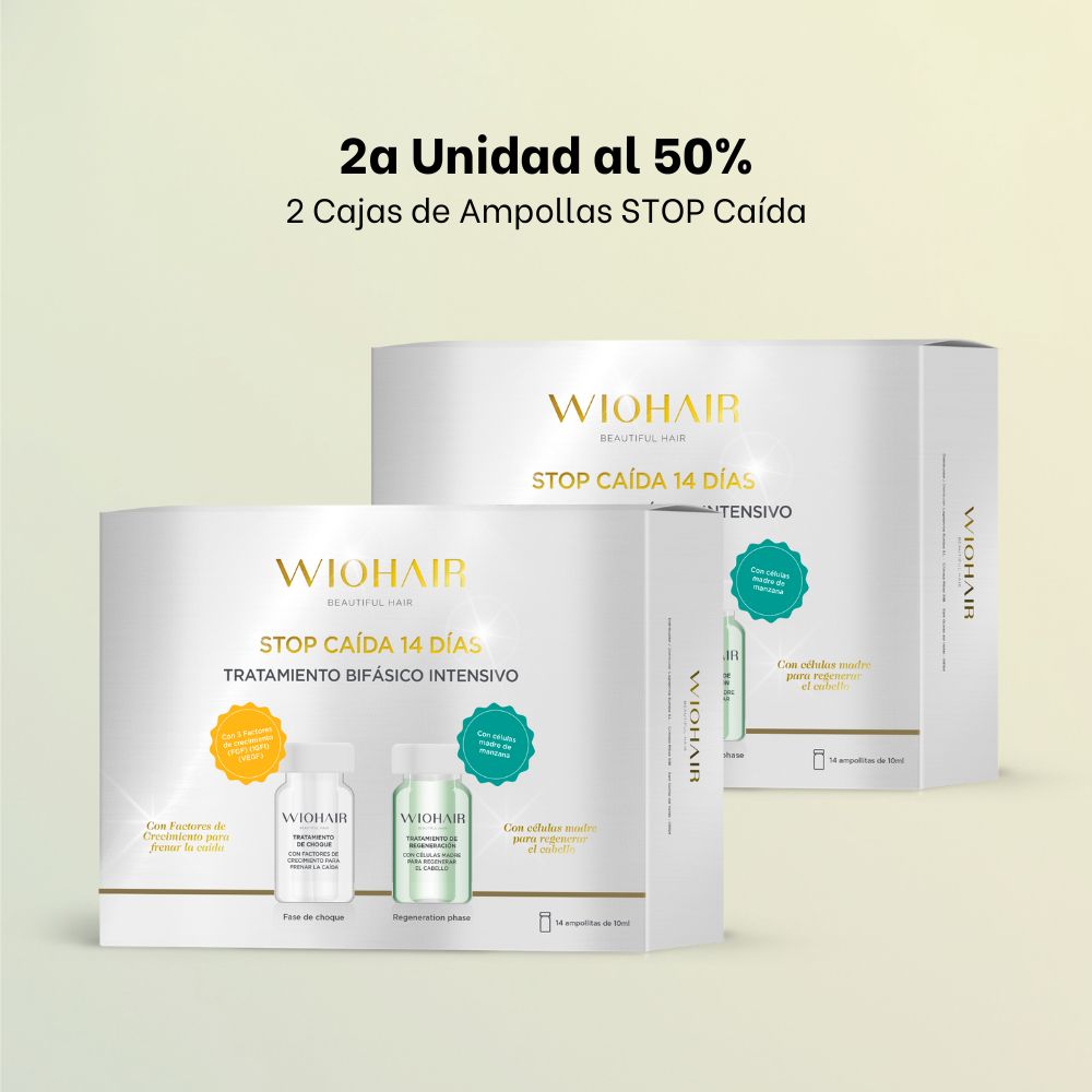 ¡50% DTO! 2a Unidad Ampollas STOP CAÍDA 14 DÍAS