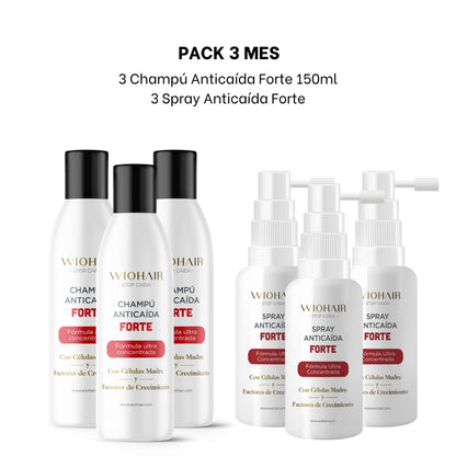 TRATAMIENTO DIARIO DE CAÍDA LEVE O MANTENIMIENTO - 1 Mes | CLUB ORO