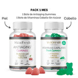 Pack Piel y Cabello Espléndido (Antiaging Gummies + Vitaminas Capilares)