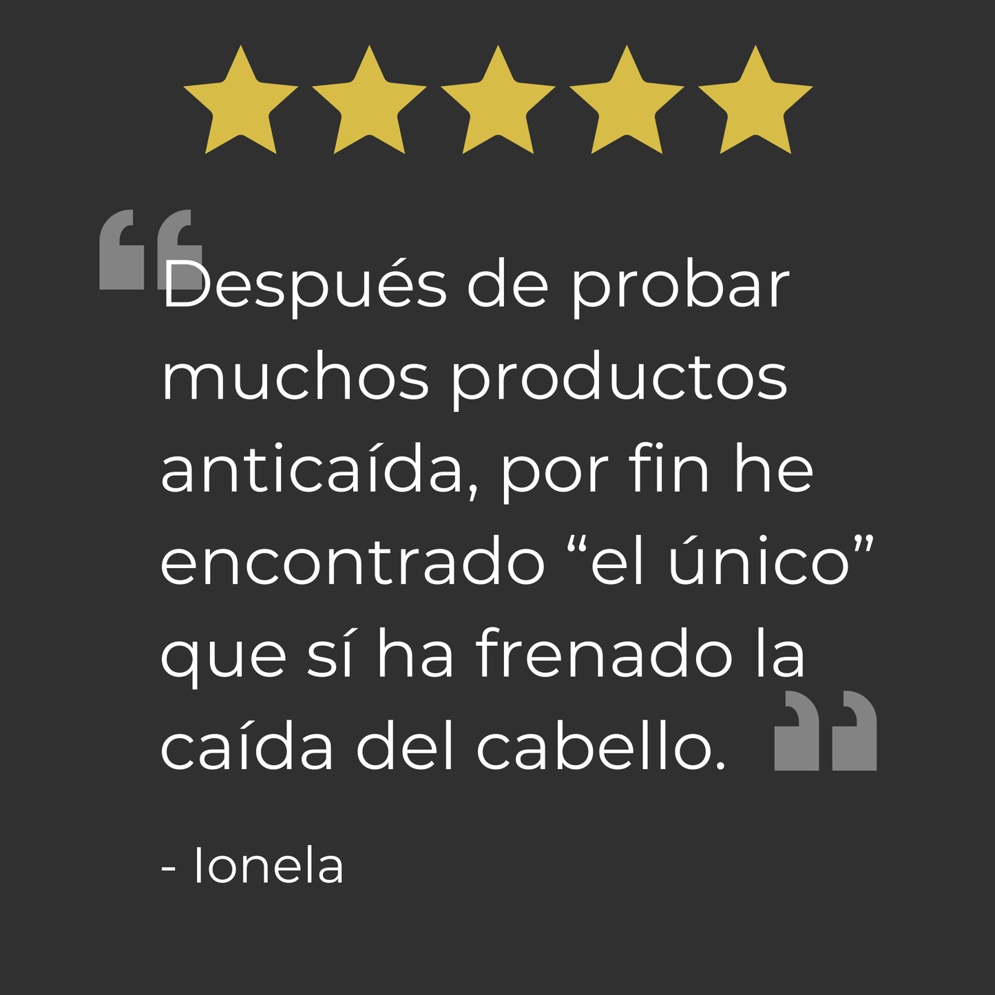 TRATAMIENTO DIARIO DE CAÍDA LEVE O MANTENIMIENTO - 1 Mes | CLUB ORO