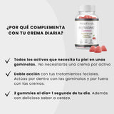 Vitaminas para la piel (Antienvejecimiento - 60 gominolas)